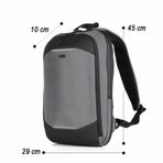 Ççs 31304 Usb Girişli 13.3 İnç Gri Laptop Sırt Çantası