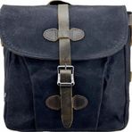 Ççs 31487 Siyah Mumlanmış Kanvas Retro Omuz Çantası