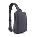 Ççs 51466 Siyah Erkek Body Bag Su Geçirmez Sırt ve Göğüs Çantası