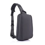 Ççs 51466 Siyah Erkek Body Bag Su Geçirmez Sırt ve Göğüs Çantası