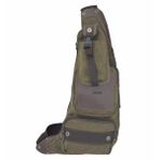 Ççs Body Bag Kahve Kanvas Kumaş Sırt Çantası