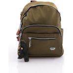 CCS ÇÇS 17556 Kadın Sırt Çantası - Camel - Yeşil