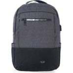 CCS Ççs 51481 Laptop Bölmeli Çekçek Askılıklı Ter Önleyicili Koyu Gri Sırt Çantası