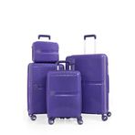 ÇÇS ÇÇS 5239-5240 POLİPROPİLEN 4 LÜ VALİZ SETİ