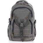 Ççs CCS51406 Gri Kanvas Kumaş Unisex Sırt Çantası