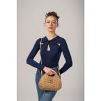 ÇÇS Kadın 17930 Omuz Çantası - STD - Camel