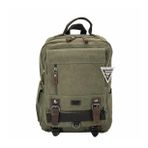 Ççs London 51565 Kanvas Laptop Sırt Çantası Haki