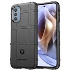 CCSmall Motorola Moto G31 için Süper Darbeye Dayanıklı Kılıf, Ağır Hizmet Darbelere Dayanıklı Askeri Sınıf Düşme Test Edilmiş Kılıf Moto G41/G31 HD Siyah için Telefon Kılıfı