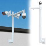 CCTV IP kameralar için bu L şeklinde duvar standı, arka bahçelerde, otoparklarda ve okul alanlarında dış mekan güvenliği gözetimi için idealdir.