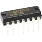 CD 4075 Dıp-14 Entegre Devre - Renkli