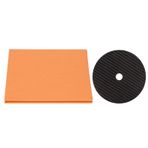 CD DVD Sabitleyici Karbon Fiber 0.2mm Tuning Mat Disk Sabitleyici Üst Tepsi Oynatıcı (Siyah)
