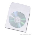 Cd & Dvd Zarfı Pencereli Beyaz 110gr (50 Li Paket)