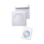 Cd Zarfı Pencereli Cd / Dvd Zarf Beyaz Zarf - 50 Adet