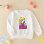 Cda Premium Müzisyen Kız Unisex Çocuk Sweatshirt - 001-Beyaz - 1 - 2 Yaş