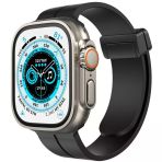 Cda Store Apple Watc 42-44-45-49 Mm Uyumlu Stylish Miknatisli Silikon Kordon