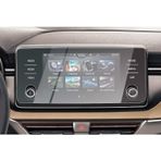 CDEFG Skoda Kamiq Scala 2019-2023 Fabia 4 2022+ ile uyumlu araç navigasyon camı koruyucu folyo 9H çizilmeye dayanıklı GPS şeffaf ekran koruyucu folyo aksesuar (8 inç)