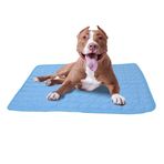 Cdipesp Köpek Soğutma Matı Buz İpek Kendinden Soğutma Yatak Pedleri Köpek Kulübesi Kanepe için Kedi Uyku Matı (XL (101,6 cm x 71,1 cm))