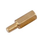 CDM M3X6MM Metal Distans-Spacer Erkek- Dişi 1 Adet - Altın