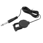CDQL Gitar Piezo Pickup, Keman Pickup, 3m 6.35mm Audio Jack Klipsi Mikrofon Piezo Keman Akustik Gitar Pickup
