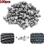Cdwishbest 100 Adet Kış Tekerlek Pabuçları Araba Lastikleri Çiviler Vida Kar Dikenleri Tekerlek Lastiği Kar Zincirleri Ayakkabılar Için Çiviler Atv Araba Motosiklet Lastiği (Yurt Dışından) - kar zinciri