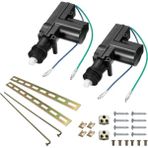 Cdwishbest 2 Adet 12V 2 Telli Evrensel Araba Kapısı Güç Merkezi Kilit Motor Kiti Aktüatör Oto Araç Uzaktan Merkezi Kilitleme Sistemi Motoru (Yurt Dışından) - Siyah