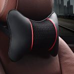 Cdwishbest Deri Kırmızı 1 Adet Tarzı Araba Boyun Yastık Pamuk Pazen Kemer Bmw X5 E53 E70 Hyundai Creta Tucson Vw T5 Golf Tiguan Kia Rio Sportage R Aksesuar (Yurt Dışından) - Renkli