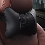 Cdwishbest Deri Siyah 1 Adet Tarzı Araba Boyun Yastık Pamuk Pazen Kemer Bmw X5 E53 E70 Hyundai Creta Tucson Vw T5 Golf Tiguan Kia Rio Sportage R Aksesuar (Yurt Dışından) - Renkli