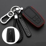 Cdwishbest E-Kırmızı Aydınlık Deri Araba Akıllı Anahtar Kapak Koruyucu Kılıf Tutucu Toyota Camry Chr Prius Corolla Rav4 Prado Aksesuarları (Yurt Dışından)