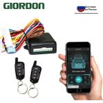 Cdwishbest Gıordon Hırsızlığa Karşı Evrensel Araç Koruma Sistemi Merkezi Kit Kapı Kilidi Keylessapp Uzaktan Kumanda Giriş Sistemi ile Merkezi Kilitleme (Yurt Dışından) - Siyah