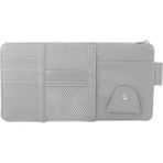 Cdwishbest Gri Araba Styling Visor Organizatör Oto Güneşlik Saklama Kılıfı Araba Organizatör Güneş Gözlüğü Tutucu Kart Organizatör Bilet Cebi Kalemlik (Yurt Dışından) - Renkli