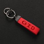 Cdwishbest Kırmızı 4 S Yüksek Li Süet Deri Araba Anahtarlık Özel Hediye Anahtarı Golf Gtd 7 Için At Nalı Toka Mk7 Mk2 Mk3 Mk4 Mk6 Mk5 Gtı Gtd Araba (Yurt Dışından)