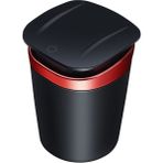 Cdwishbest Kırmızı Araba LED Küllük Ayrılabilir Kapaklı Yaratıcı Taşınabilir Küllükler LED Işık Dekoratif Sikke Saklama Fincan Konteyner Puro Kül Tablası (Yurt Dışından) - Renkli
