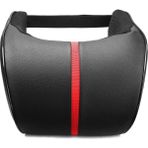 Cdwishbest Kırmızı Stil ile Siyah Pu Deri Araba Oto Koltuğu Boyun Yastığı Battaniyeler Baş Boyun Desteği Kafalık Minderi Araba Boyun Yastığı Oto Araba Aksesuarları Iç (Yurt Dışından)