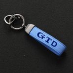 Cdwishbest Mavi 4 S Yüksek Li Süet Deri Araba Anahtarlık Özel Hediye Anahtarı Golf Gtd 7 Için At Nalı Toka Mk7 Mk2 Mk3 Mk4 Mk6 Mk5 Gtı Gtd Araba (Yurt Dışından)