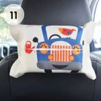 Cdwishbest No.11 Boyutu Araba Karikatür Doku Kutusu Renault Clio Duster Trafic Megane 2 Için Asılı Depolama 3 Logan Sport Opel Astra H J G K Insignia Corsa D (Yurt Dışından) - Renkli