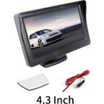 Cdwishbest NO.202 Tarzı Sınovcle Araba Monitörü Dikiz Park Aynası 4.3/5 Inç Hd Video Girişi Dikiz Kameralı Gece Görüşlü Yedekleme Pal/ntsc (Yurt Dışından) - Renkli