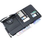Cdwishbest Siyah Araba Styling Visor Organizatör Oto Güneşlik Saklama Kılıfı Araba Organizatör Güneş Gözlüğü Tutucu Kart Organizatör Bilet Cebi Kalemlik (Yurt Dışından) - Renkli