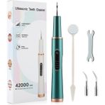 Cdwishbest Yeşil Stil Profesyonel Ultrasonik Diş Temizleyici Tartar Kazıyıcı Eliminator Diş Temizleme Beyazlatma Taş Plak Sökücü Ağız Hijyeni (Yurt Dışından)