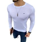 Ce-Ce 3455 Erkek Basic Sıfır Yaka Triko Kazak - Beyaz - XL