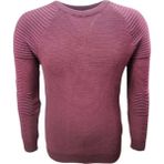 Ce-Ce C3733 Erkek Basic Triko Bisiklet Yaka İnce Kazak - C3733 - Bordo - ST00808-Bordo-M