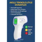 Ce Dijital Temassız Ateş Ölçer Termometre Model Hafızalı Pilli Bebek Çocuk Ortam Nesne Yemek Havuz Oda