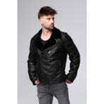 CE-YIL Erkek Içi Kürklü Mont - 3XL - Siyah
