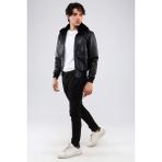 CE-YIL Erkek Spor Mont - 2XL - Siyah
