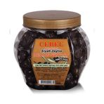 Cebel 1 kg Pet 231-260 Kalibre Çok İri Taneli Siyah Zeytin
