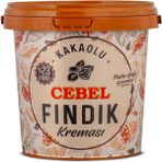 Cebel Kakaolu Fındık Kreması 900 gr Kova %23 Palm Yağı İçermez Doğal İçerik