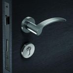 ÇEBİ 506 MIA KAPI KOLU YUVARLAK ROZETLİ ODA (TK) krom