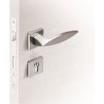 ÇEBİ 533 FISH KAPI KOLU KARE ROZETLİ ROZETLİ YALE SOL (ADET) inox