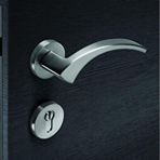 ÇEBİ 537 LENA KAPI KOLU KARE ROZET ROZETLİ WC (TK) inox