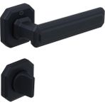 ÇEBİ A5101010 KING PC24 MODERN KAPI KOLU - Mat Siyah - WC