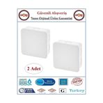 Cebi Çebi Kare Antigron Buat Kutusu - 85x85x40mm - 2 Adet